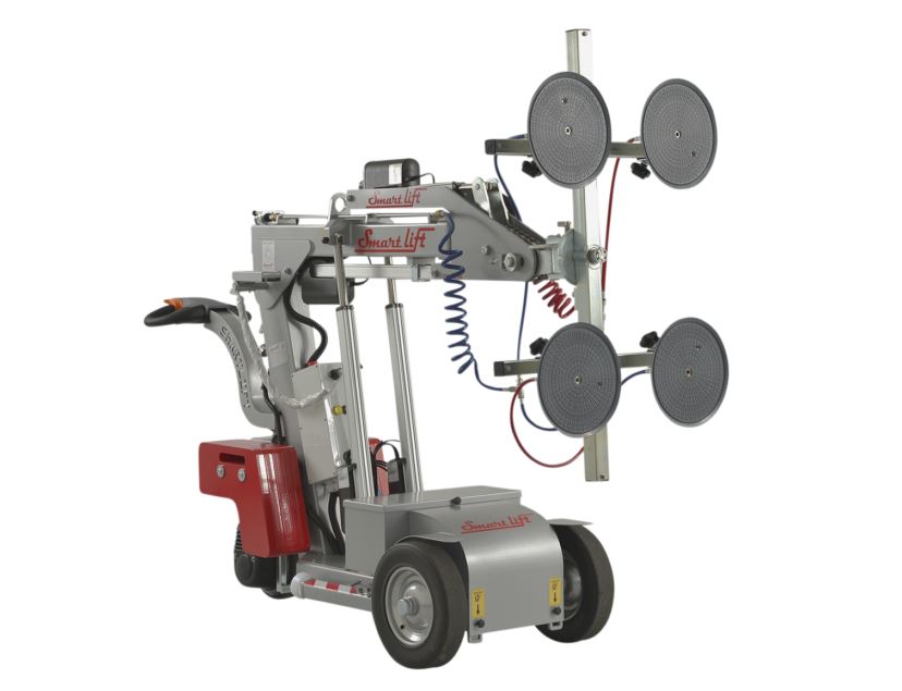 Montasjelift vindu elhydraulisk, vakuum < 400 kg